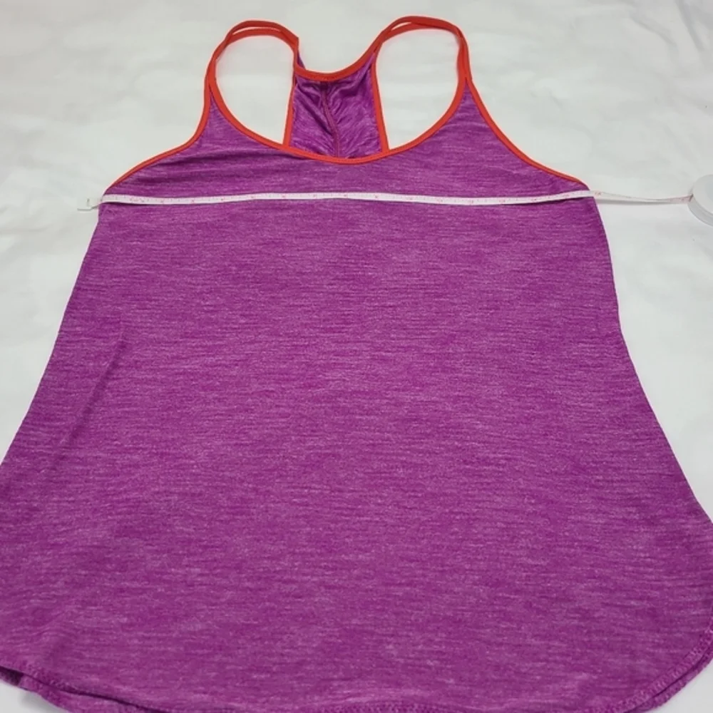 Lululemon‎ What The Sport Singlet II Heathered Ultra Violet Alarming Size 10